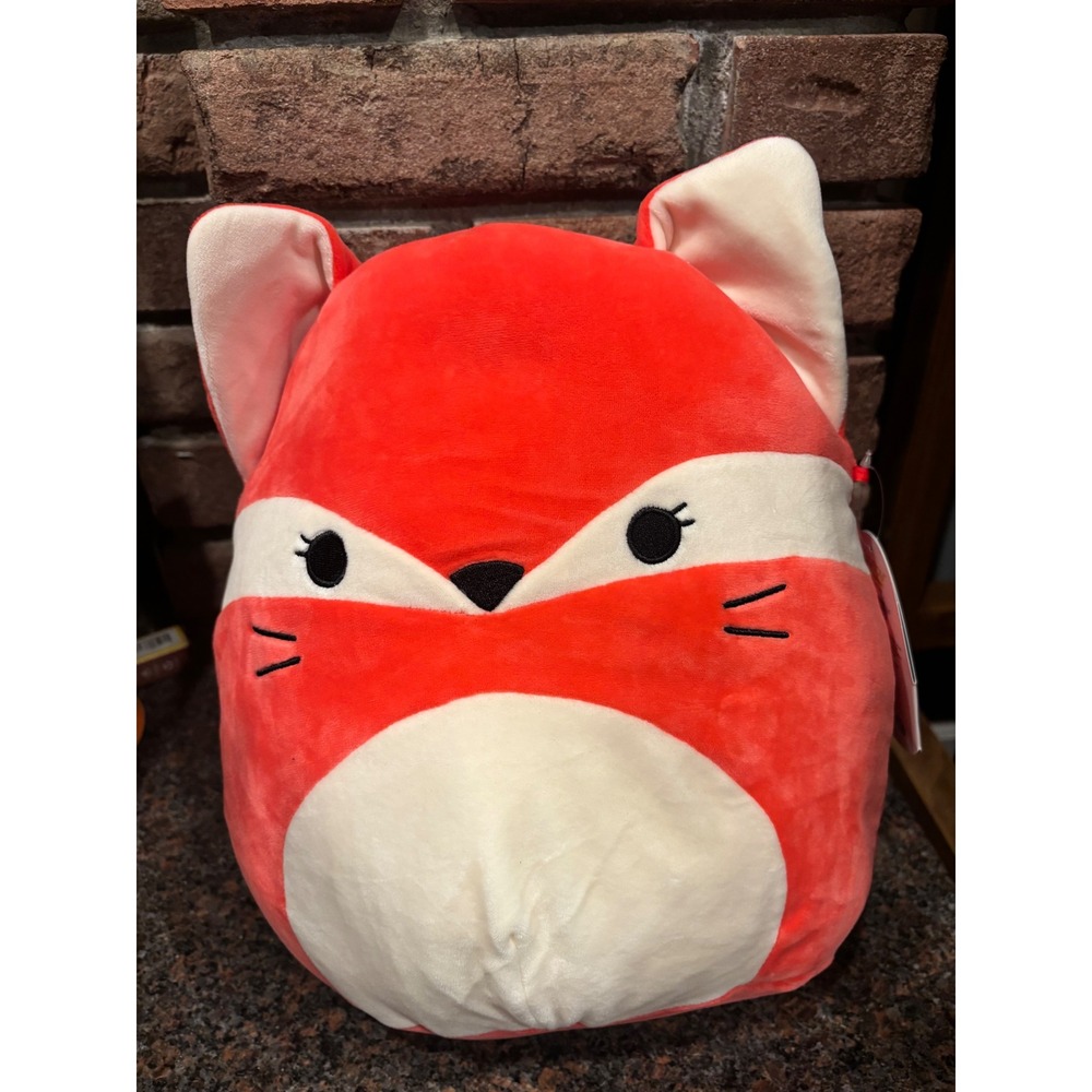 Squishmallows Fifi the Red Fox 12 Inch Plush Kellytoy Red Stuffed Animal NWT